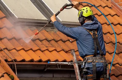 Démoussage et hydrofuge de toiture à Arzembouy